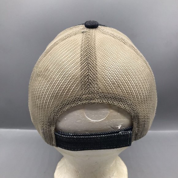 Panera Bread Employee Cap Hat Adult Adjustable Blue Denim Mesh Poly Cotton - Picture 3 of 6